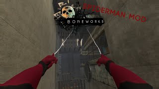 SPIDERMAN IN VR  BONEWORKS VR MOD [upl. by Elaina449]