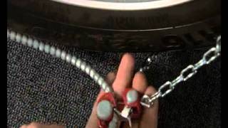 How to fit Thule CS10 Snow Chains  Tyre Chains for safe driving in Snow amp Ice [upl. by Neu]