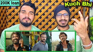 Vikram Vedha Trailer Reaction  Hrithik Roshan Saif Ali Khan  Shubham Kumar [upl. by Desdamonna]