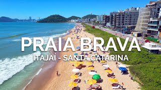 Praia Brava em dia ensolarado de Verão  Itajaí  Jan2023 [upl. by Emeline]