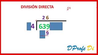 División directa para principiantes [upl. by Jayme]