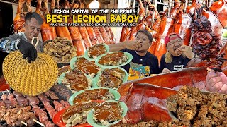 Battle of quotTHE BEST LECHON BABOYquot sa LA LOMA QC  The LECHON CAPITAL of the PHILIPPINES [upl. by Durwood]