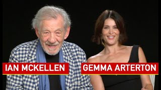 Interview with Ian McKellen amp Gemma Arterton for THE CRITIC [upl. by Atterys]