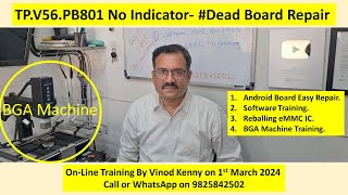 TP V56 PB801 No Indicator Fault with English Subtitle vinodkenny1 [upl. by Atinaujnas269]