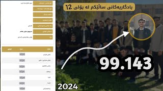 یادگاریەکانی ساڵێکم لە پۆلی 12  هاندان بۆ خوێندن  سێیەمی سەر ئاستی هەولێر 99143 [upl. by Felise423]