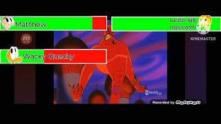 Cartoonmania 2 the movie Final Battle Healthbars [upl. by Gabbert]