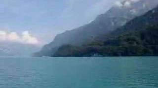 Boat ride from Interlaken Ost to Brienz Switzerland [upl. by Sullecram]