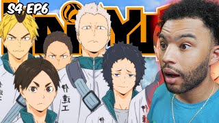 THE REMATCH I DIDNT EXPECT  Haikyuu Season 4 Episode 6 Reaction [upl. by Efthim]