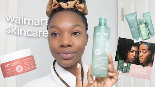 WALMART SKINCARE HAUL  Affordable Skincare for AcneProne Skin [upl. by Akiemat]