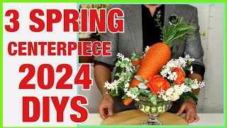 3 Spring DIY Centerpiece Ideas  spring decorating ideas and diys for 2024  Ramon At Home [upl. by Glynis460]