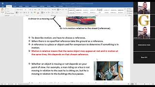 physics grade 8chapter1 session 1 [upl. by Enad288]