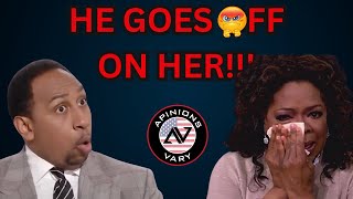 Stephen A Smith Rips Into Oprah Winfrey [upl. by Yolanthe]