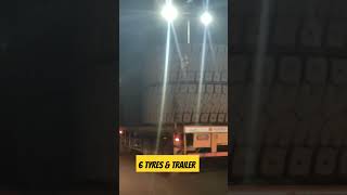 Giant tyres  Giant tyres on trailer  trending shorts 🤗 [upl. by Naynek]