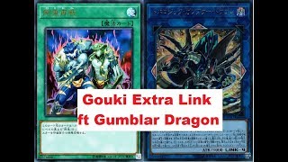 YUGIOH Gouki Extra Link Combo ft Topologic Gumblar Dragon [upl. by Aekan692]