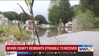 Sevier County mobile home community recovering after being hit by flood from Douglas Dam release [upl. by Singer]