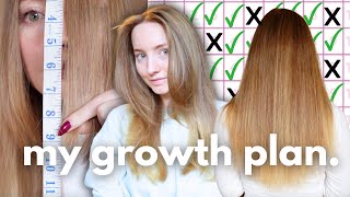 Growing My Hair To Waist Length  2 Month Growth Progress [upl. by Tempest606]