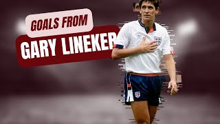 A few career goals from Gary Lineker [upl. by Attinahs]