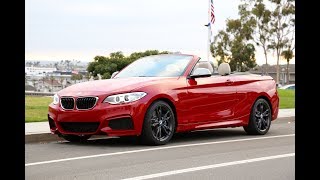 2017 BMW M240i Convertible WALKAROUND [upl. by Bamberger]