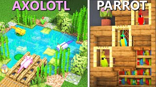 10 BEST Minecraft PET Houses You Can Build [upl. by Sheelagh]