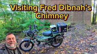 Visiting Fred Dibnah’s chimney on a Honda CT125 [upl. by Columbus40]