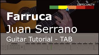 Farruca by Juan Serrano  FULL TUTORIAL [upl. by Farmann]