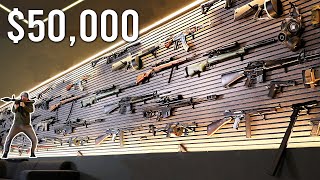 Silos Secret Underground Gun Bunker 50000 worth of Airsoft Guns [upl. by Missak666]