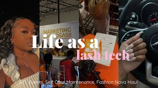 WEEKLY VLOG atl events  selfcare maintenance  fashion nova haul [upl. by Norahs]