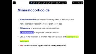 1 corticosteroids pharmacology [upl. by Frentz957]