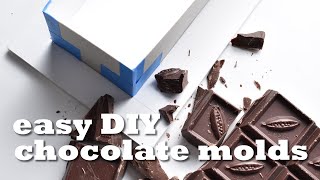 Cheap easy DIY CHOCOLATE MOLD [upl. by Agate682]