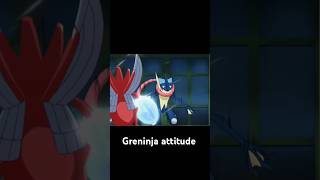 Greninja vs scizor greninja attitude pokemonshort [upl. by Chandless620]