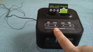 iHome iC50 Android Clock Radio Dock [upl. by Lichtenfeld824]