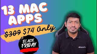 13 Mac Apps 74 🔥 Black Friday Bundle Offer  Bartender Cleanshot X and more [upl. by Ayalahs]