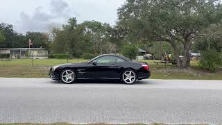 2014 Mercedes Benz R231 SL550 Twin Turbo V8 Driving 12142023 [upl. by Johnette380]