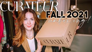 Curateur Fall 2021 Unboxing  Review [upl. by Eeliak]