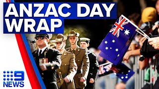 Wrap of Anzac Day 2023  9 News Australia [upl. by Querida]