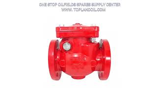 DN80 Manifold Control Valve Swing Check Valve With Flanged Ends [upl. by Cohleen]