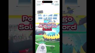 Pokémon go guzzlord raid Solo pokemon pokemongo raid shorts [upl. by Jessi860]