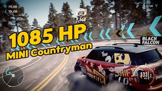 WHIPSNAKE LOOP 1085 HP MINI Countryman Need for Speed Payback [upl. by Elwood]