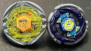 Beyblade Battle Flame Sagittario vs Storm Aquario [upl. by Levinson]