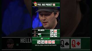 Phil Hellmuth has Pocket Queens poker [upl. by Mcafee391]