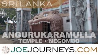 Angurukaramulla Temple  Negombo  Joe Journeys [upl. by Aipmylo]