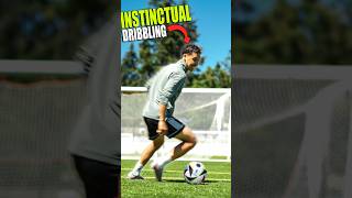 How to DRIBBLE with Instincts in Soccer shorts soccer [upl. by Wareing]