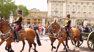 The Queens Birthday Parade Trooping the Colour 2012 [upl. by Epolenep]