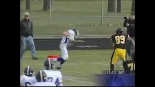 Prep Football Fritz Waldvogel St Thomas Academy WR Story 1132006 [upl. by Neeoma]