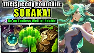 The Speedy Fountain Soraka Moonstone  Warmogs  Diamond Support  Patch 1414 [upl. by Ginnifer568]