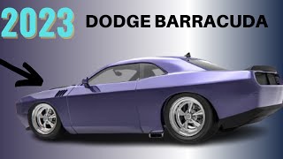 ALL NEW 2023 Dodge Barracuda MAY REPLACE CHALLENGER REVIEWS Prices Detailed [upl. by Animahs379]