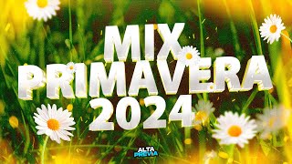 MIX PRIMAVERA 2024 🌸 MIX LO NUEVO REGGAETON  CACHENGUE  CUMBIA  ALTA PREVIA 🌸 [upl. by Tap416]