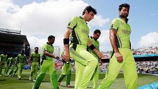 2015 WC Pakistan vs Australia in quarterfinal Misbah Reacts [upl. by Bostow]