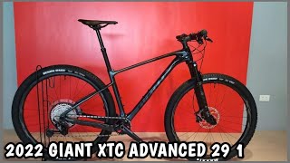 2022 GIANT XTC ADVANCED 29 1 MEDIUM [upl. by Deehahs]