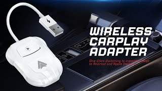 Hooyomi Wireless CarPlay Adapter Review Ultimate 2 in 1 Solution [upl. by Etnovahs282]